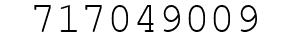 Number 717049009.