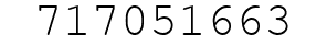 Number 717051663.