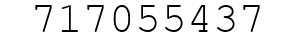 Number 717055437.