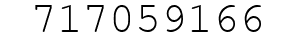 Number 717059166.
