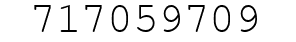 Number 717059709.