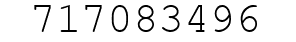 Number 717083496.