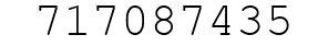 Number 717087435.