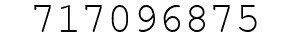 Number 717096875.