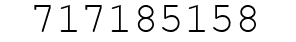 Number 717185158.