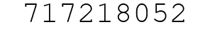 Number 717218052.