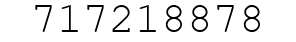 Number 717218878.