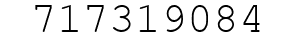 Number 717319084.