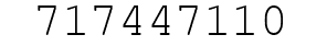 Number 717447110.