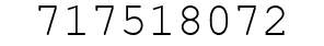 Number 717518072.