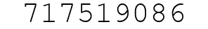 Number 717519086.
