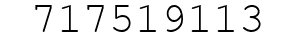 Number 717519113.
