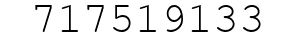 Number 717519133.
