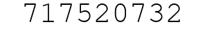 Number 717520732.