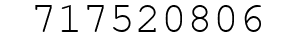 Number 717520806.