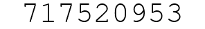 Number 717520953.