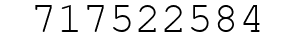 Number 717522584.