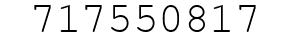 Number 717550817.