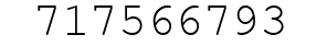 Number 717566793.
