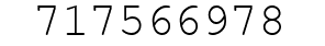 Number 717566978.