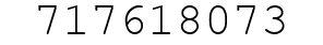 Number 717618073.