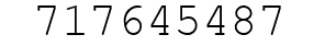 Number 717645487.