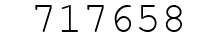 Number 717658.