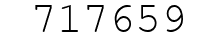 Number 717659.
