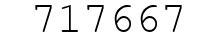 Number 717667.