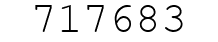 Number 717683.