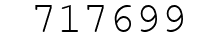 Number 717699.
