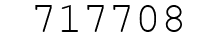 Number 717708.