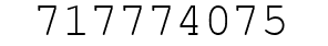 Number 717774075.