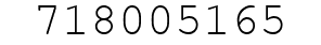 Number 718005165.