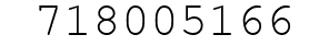 Number 718005166.