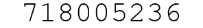 Number 718005236.
