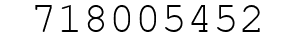 Number 718005452.