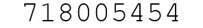 Number 718005454.