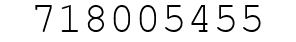 Number 718005455.