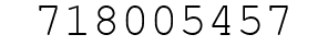Number 718005457.