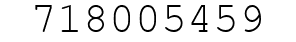 Number 718005459.