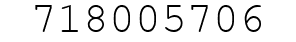 Number 718005706.