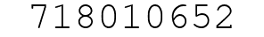 Number 718010652.