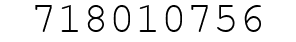 Number 718010756.