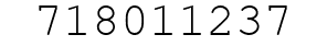 Number 718011237.