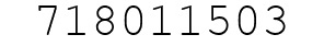 Number 718011503.