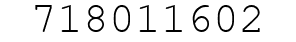 Number 718011602.