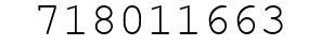 Number 718011663.