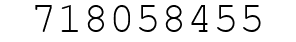 Number 718058455.