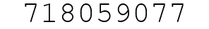 Number 718059077.